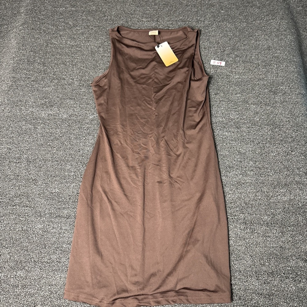 Forever 21 Size Large Brown Dress #859
